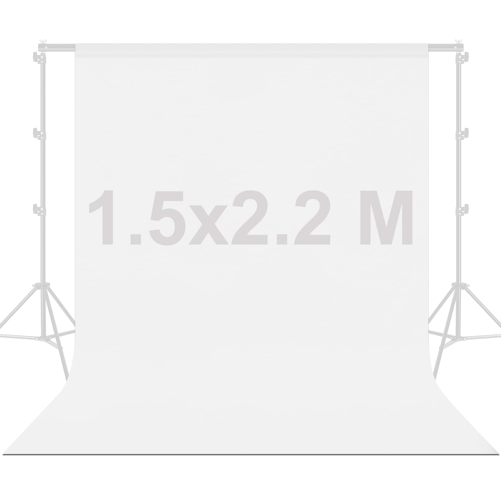 Amazon | Lightdow 撮影用背景布 白 150cm×220cm 折りたたみ バック